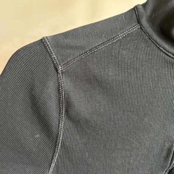 Lauren Ralph Lauren Ribbed Quarter O Ring Pullover Medium - Picture 3 of 8